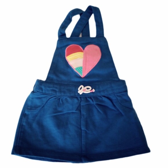 Carter's 2pc Overall Skirt/Bodysuit Outfit sz 3M Girls - Picture 5 of 7